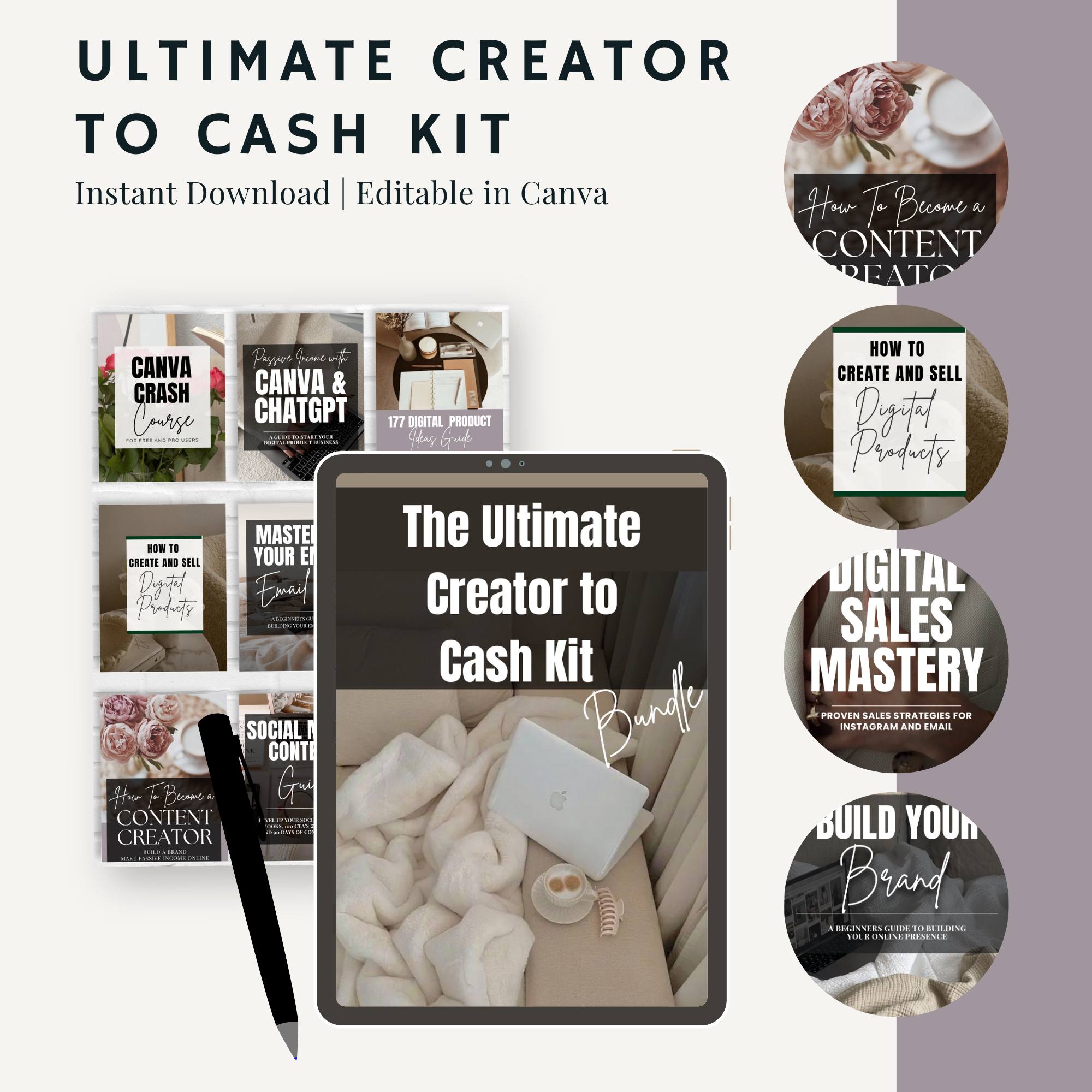 The Ultimate Creator To Cash Kit – Digital Product Bundle PLR MRR - Image 6