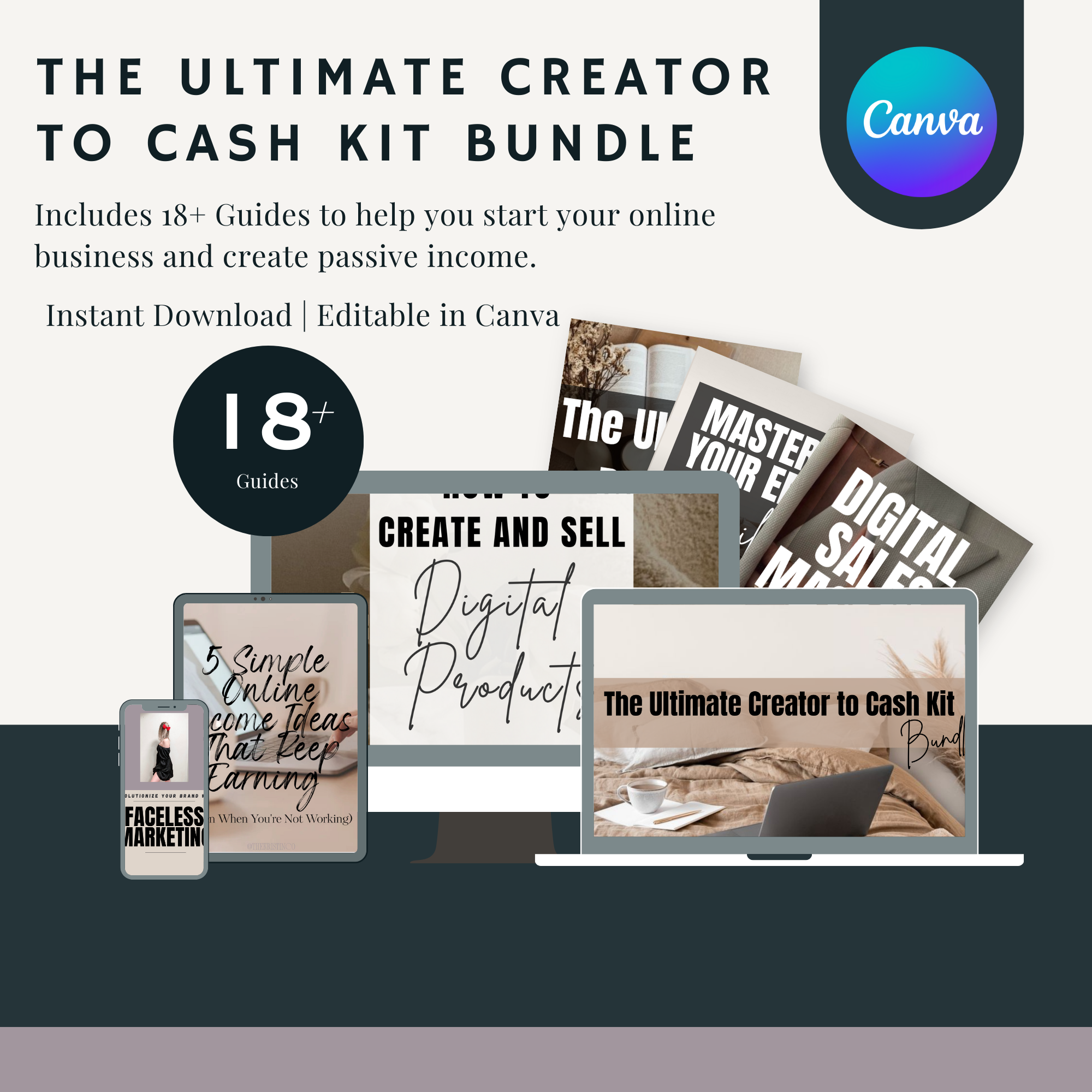 The Ultimate Creator To Cash Kit – Digital Product Bundle PLR MRR - Image 3